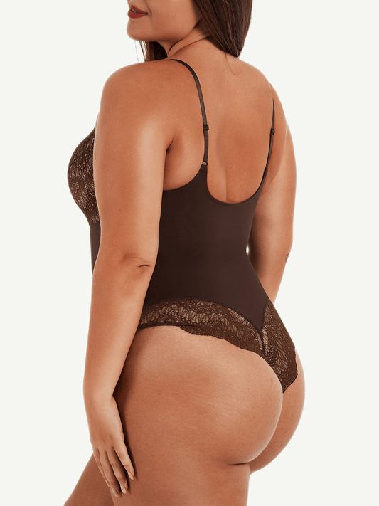 Sexy Ultra-versatile Lace Bodysuit — view 2