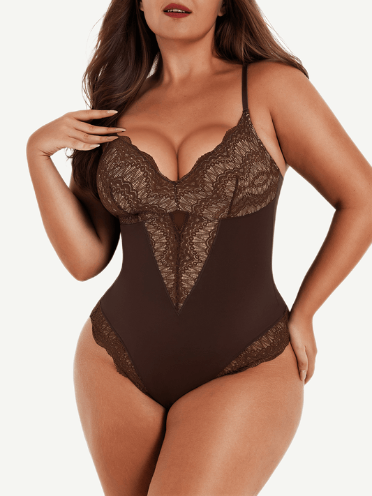 Sexy Ultra-versatile Lace Bodysuit — view 1