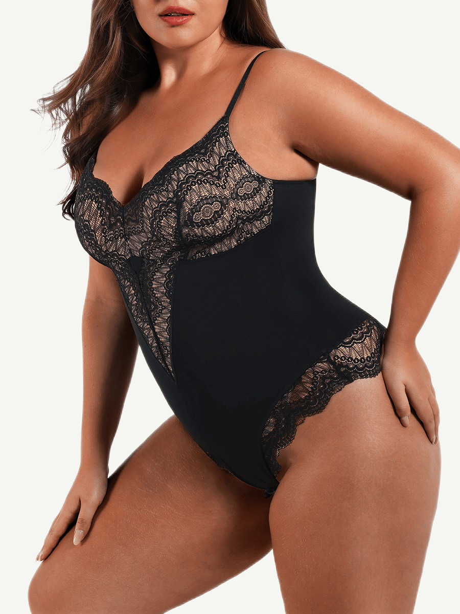 Sexy Ultra-versatile Lace Bodysuit — view 7