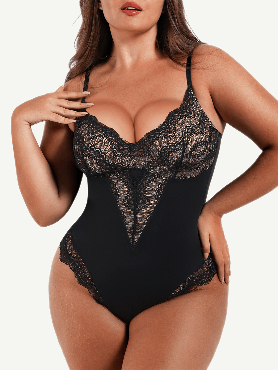 Sexy Ultra-versatile Lace Bodysuit — view 6