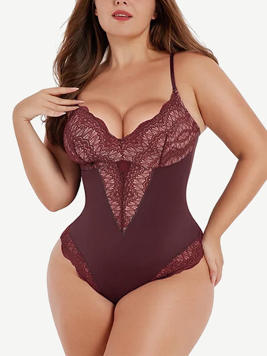 Sexy Ultra-versatile Lace Bodysuit — view 3