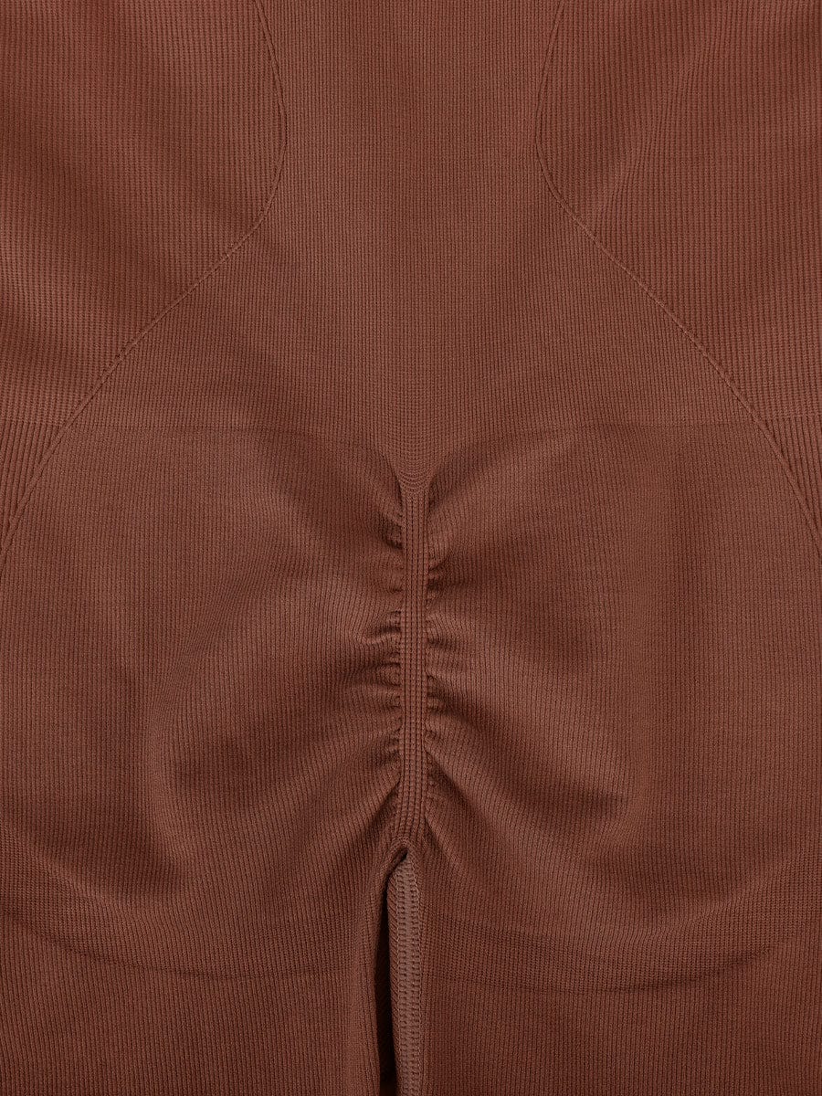 Seamless Zip Front Full-Length Racerback 2-in-1 Sport Shaping Jumpsuit — view 12