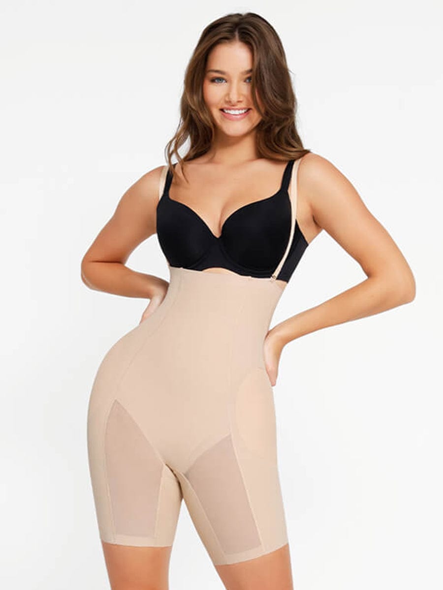 3 IN 1 High Waist Tummy Control Padded Hips And Butt Seamless Shaper — view 12