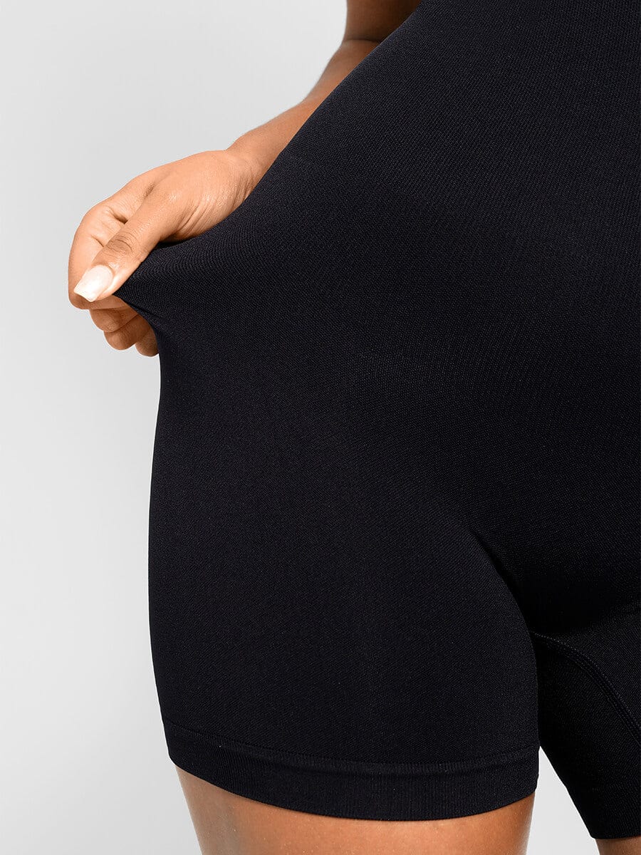 Round Neck Seamless Sexy U Back Shape Shapewear with Removable Cups — view 24
