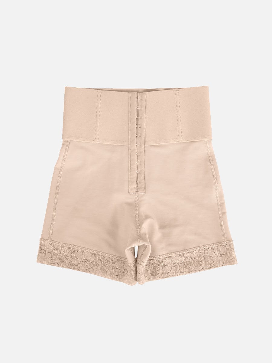 Butt Lifter Tummy Control Middle Waisted Mid Thigh Shaper Shorts — view 25