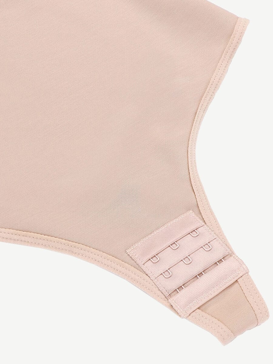 Curve Creator Breathable Sexy Adjustable Strap Solid Color Full Body Shaper Shaperwear — view 13
