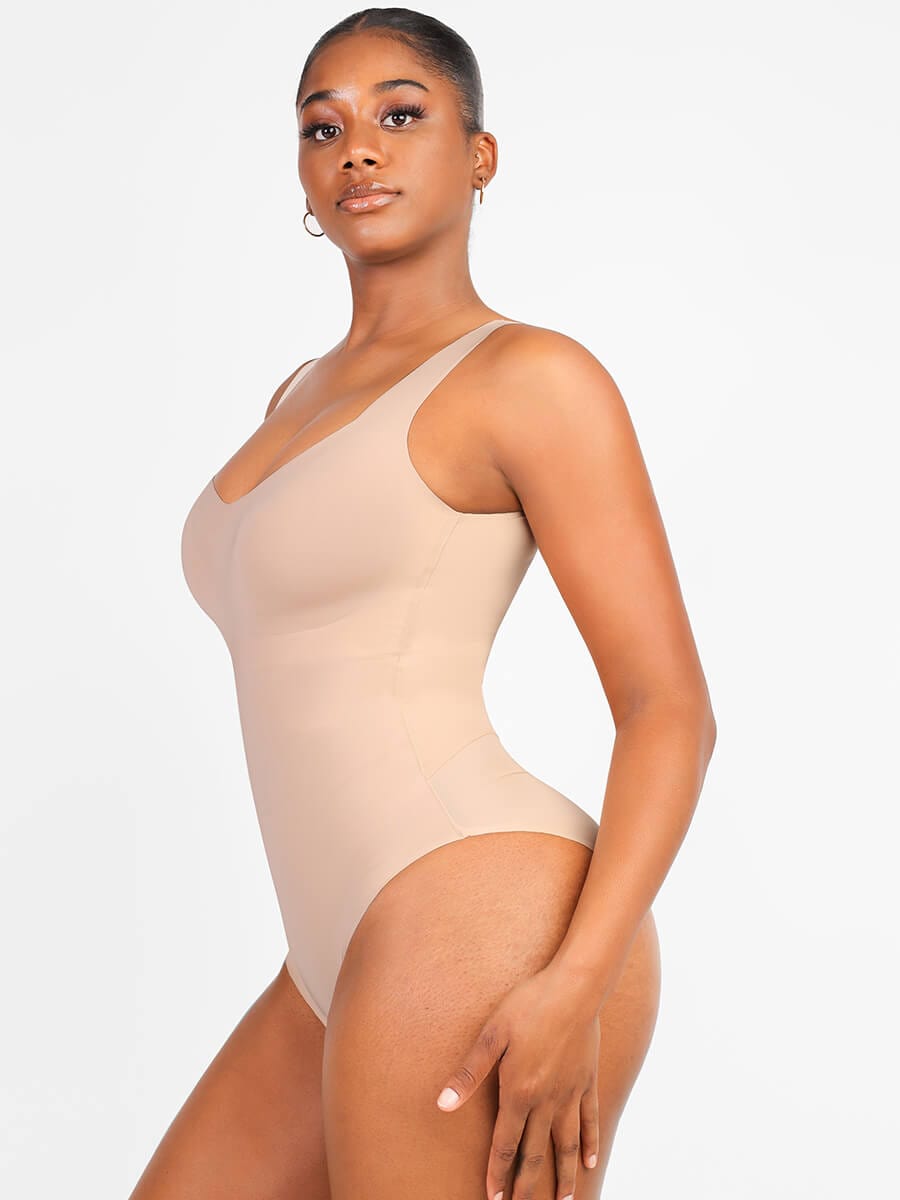 Air Slim V Neck Fit 3 in 1 Bodysuit Shapewear — view 3