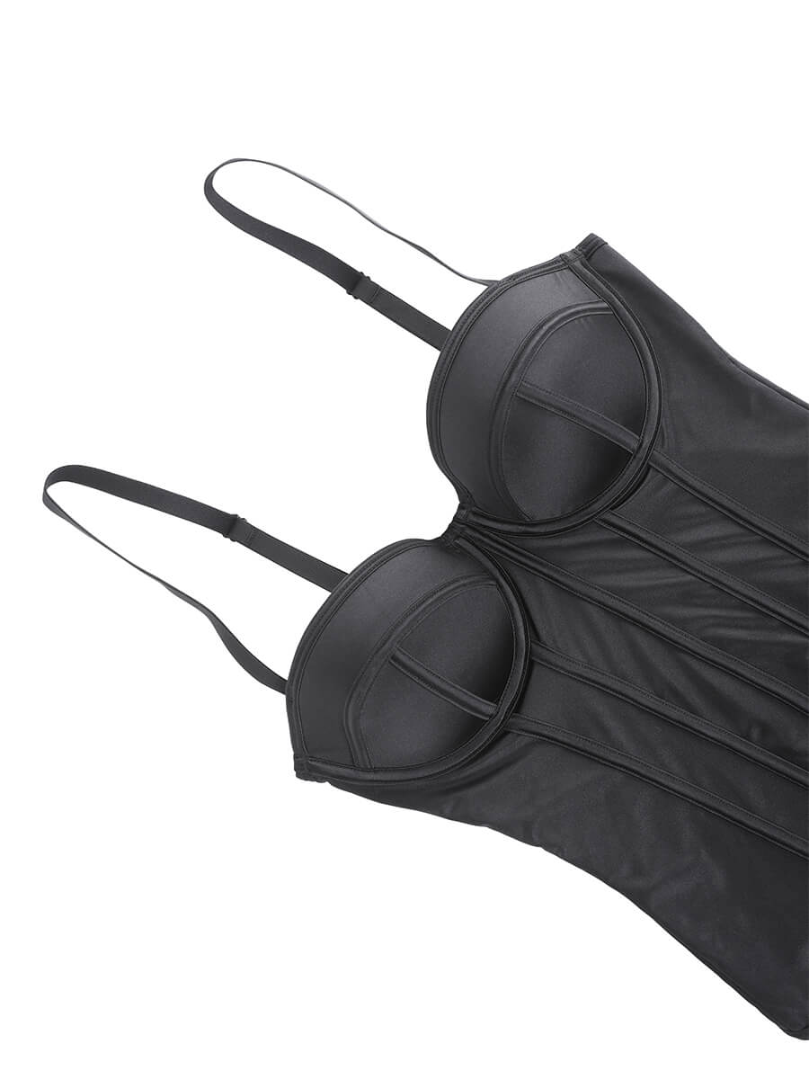 Cupped Strapless Bra-free Bodysuit Shapewear — view 11
