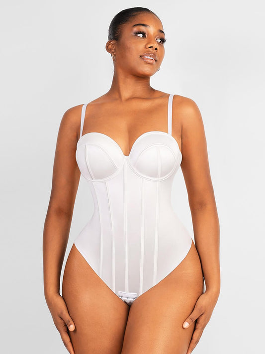 Cupped Strapless Bra-free Bodysuit Shapewear — view 1