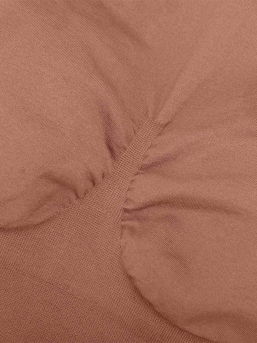 Round Neck Seamless Sexy U Back Shape Shapewear with Removable Cups — view 11